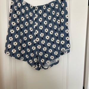 Sleep shorts, poly spandex, super soft